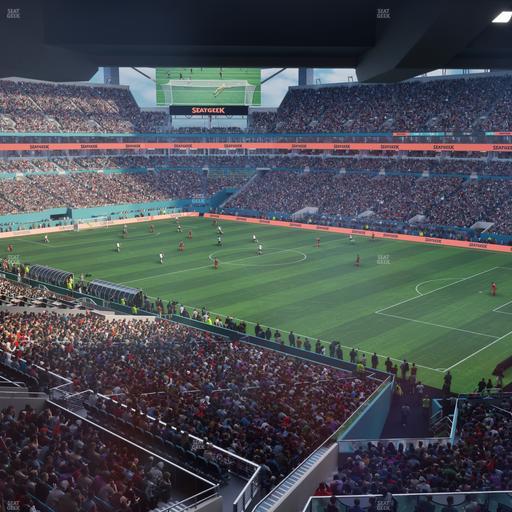 Hard Rock Stadium - Section Mezzanine Suite 40 A Seat View