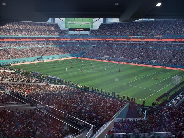 Hard Rock Stadium - Section Mezzanine Suite 40 A Seat View