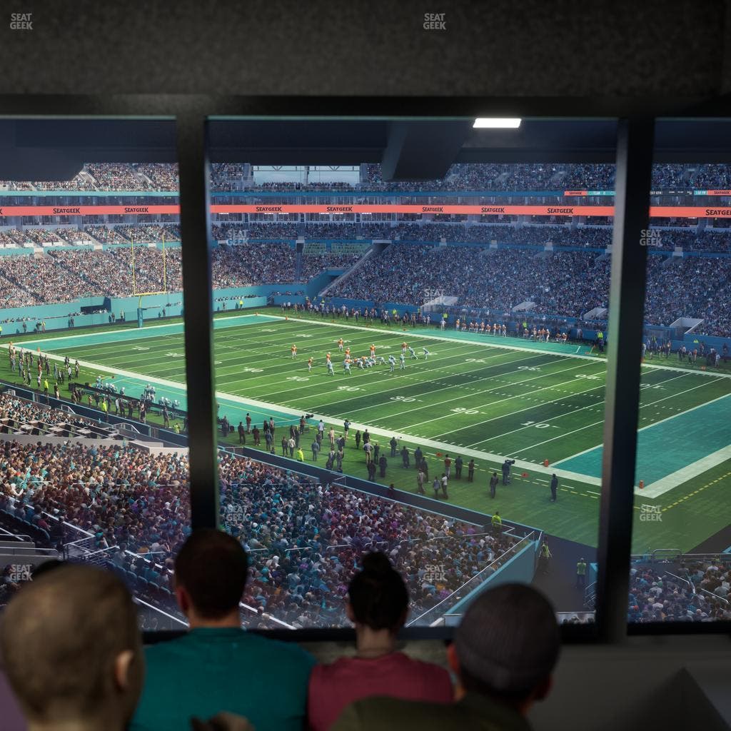 Hard Rock Stadium - Section Mezzanine Suite 40 A Seat View
