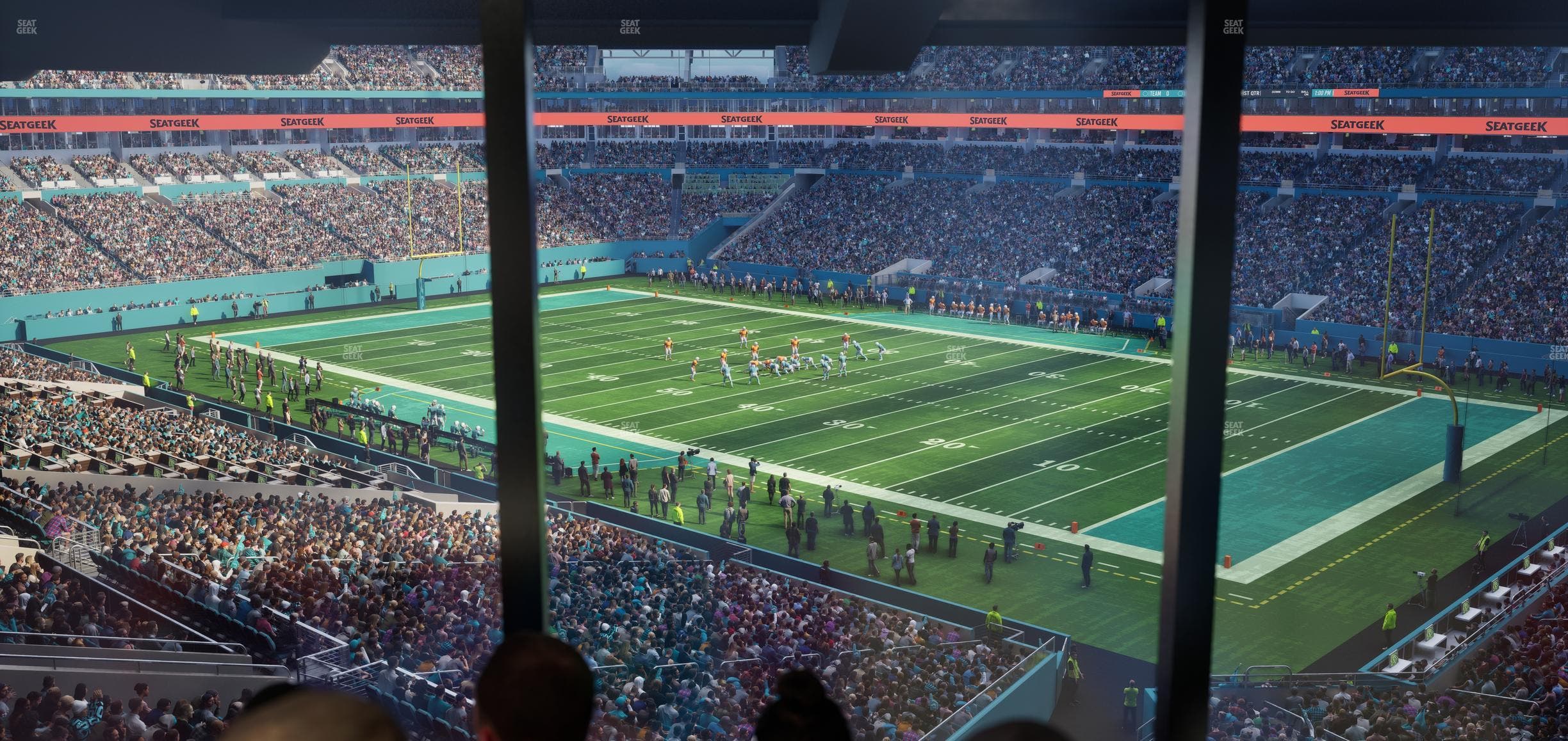 Hard Rock Stadium - Section Mezzanine Suite 40 A Seat View
