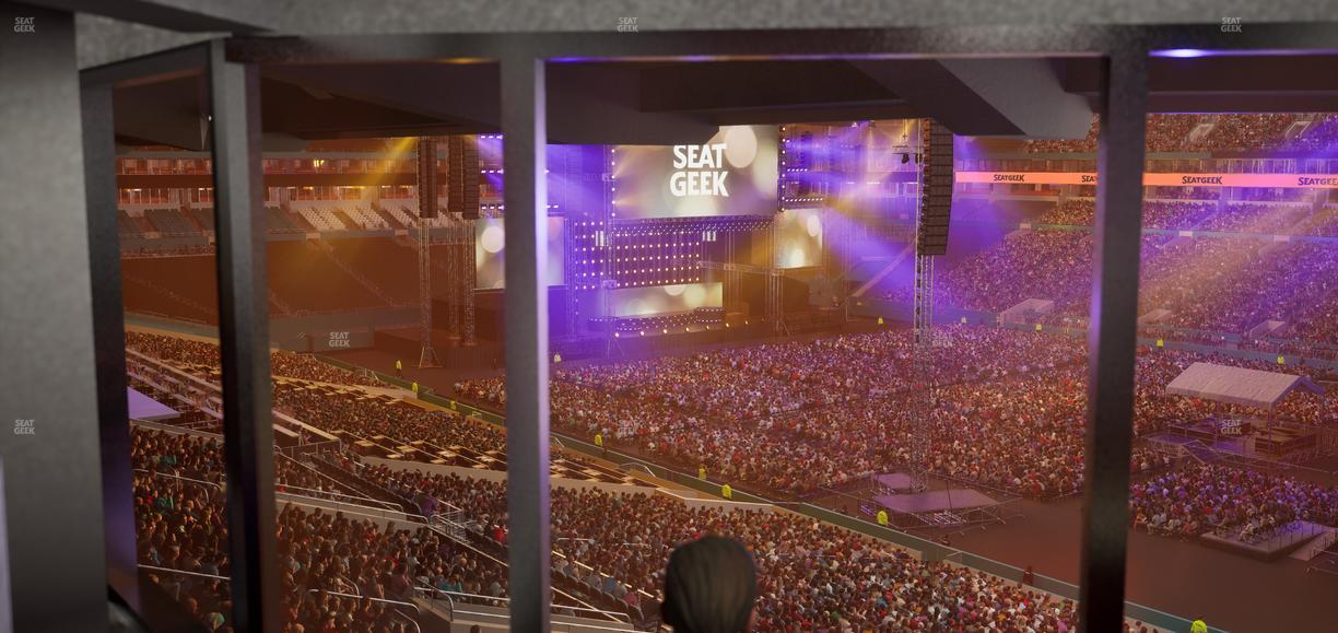 Hard Rock Stadium - Section Mezzanine Suite 40 B Seat View