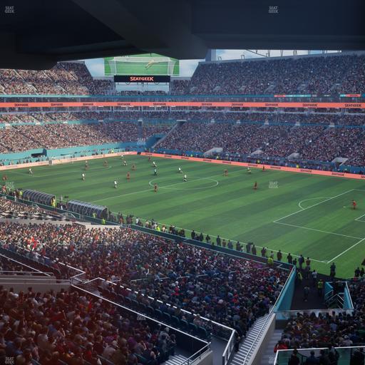 Hard Rock Stadium - Section Mezzanine Suite 40 B Seat View