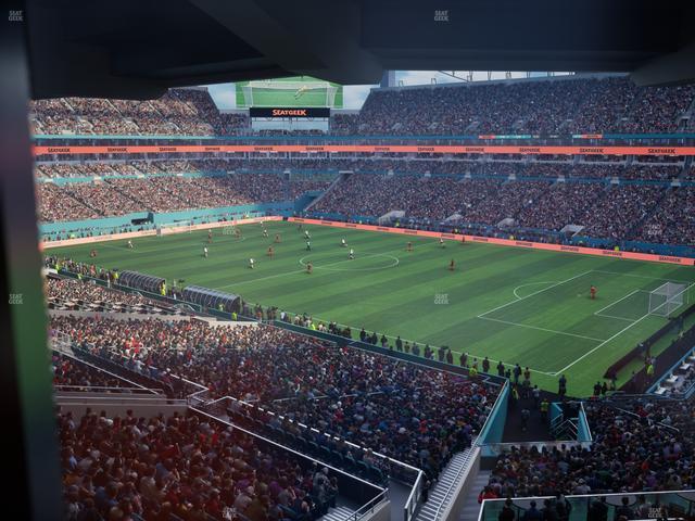 Hard Rock Stadium - Section Mezzanine Suite 40 B Seat View