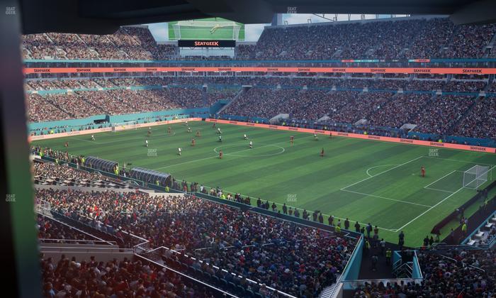 Hard Rock Stadium - Section Mezzanine Suite 40 B Seat View