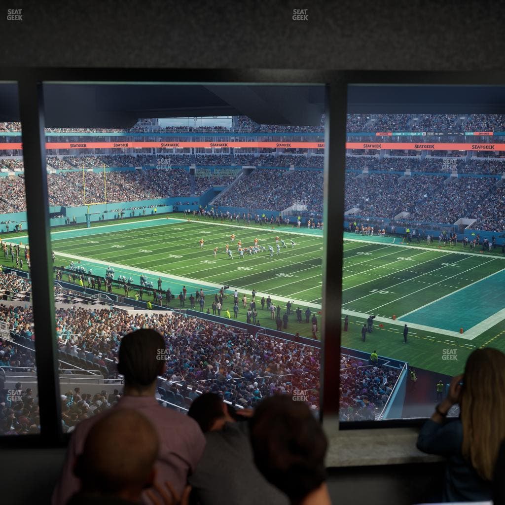 Hard Rock Stadium - Section Mezzanine Suite 40 B Seat View