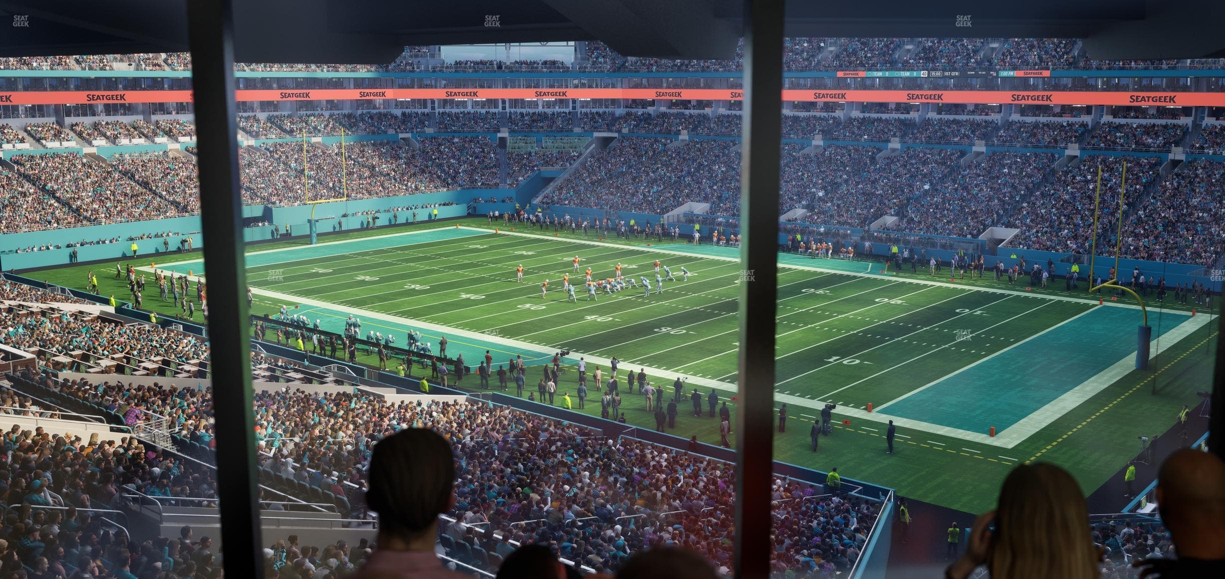 Hard Rock Stadium - Section Mezzanine Suite 40 B Seat View