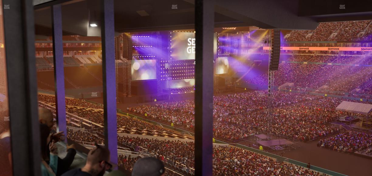 Hard Rock Stadium - Section Mezzanine Suite 41 A Seat View