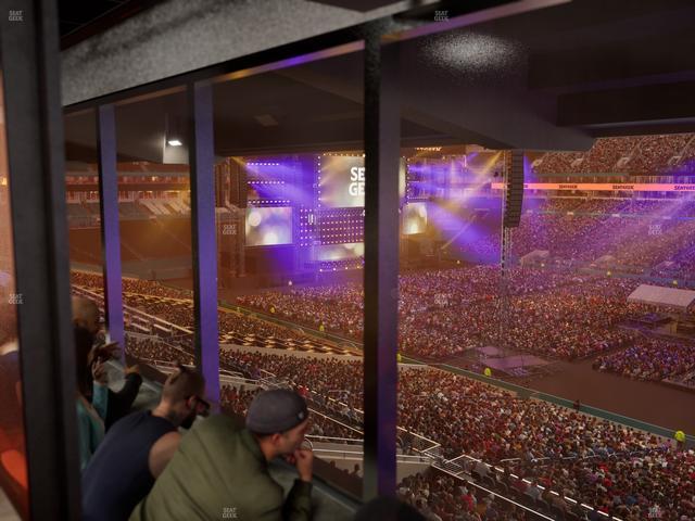 Hard Rock Stadium - Section Mezzanine Suite 41 A Seat View