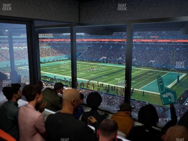 Hard Rock Stadium - Section Mezzanine Suite 41 A Seat View