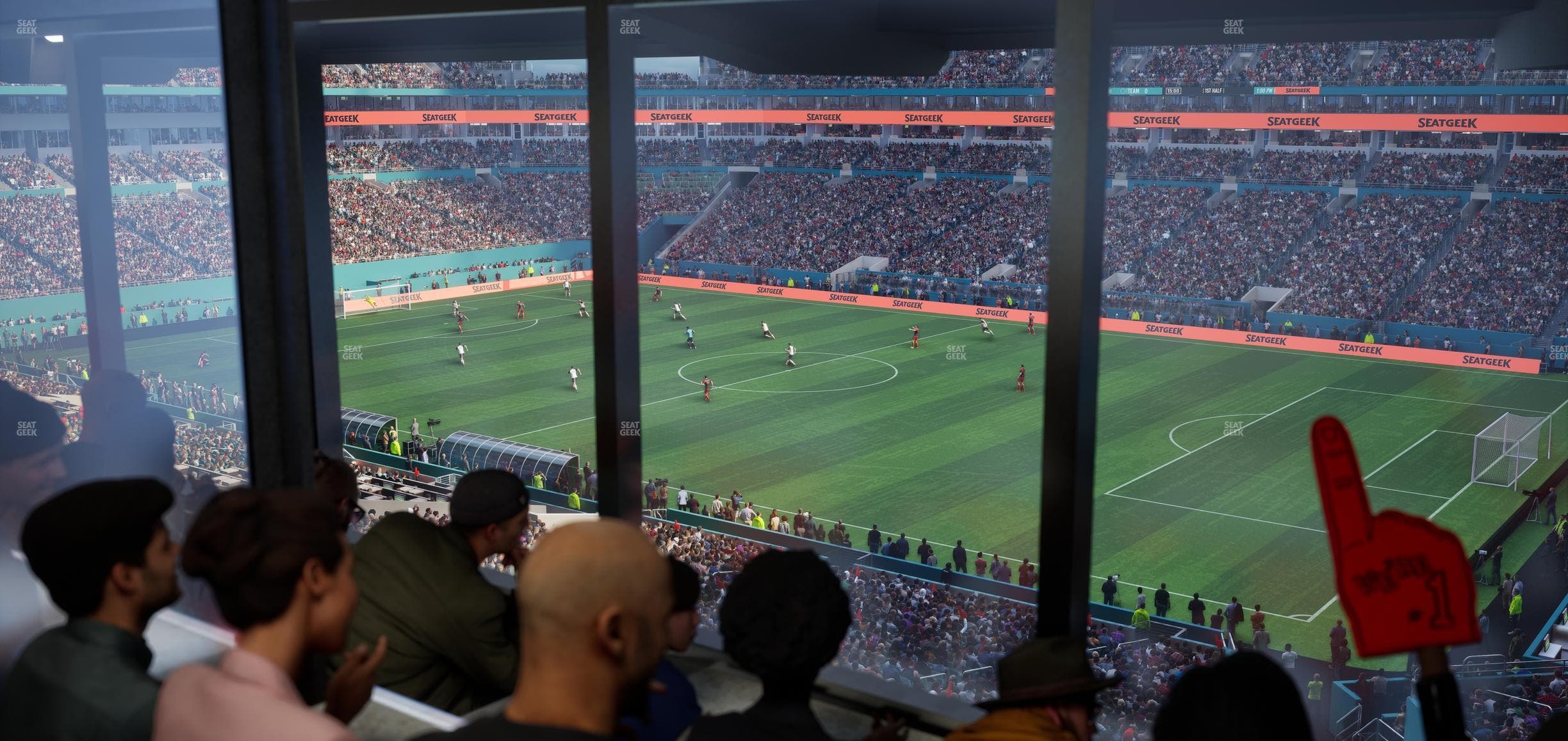 Hard Rock Stadium - Section Mezzanine Suite 41 A Seat View