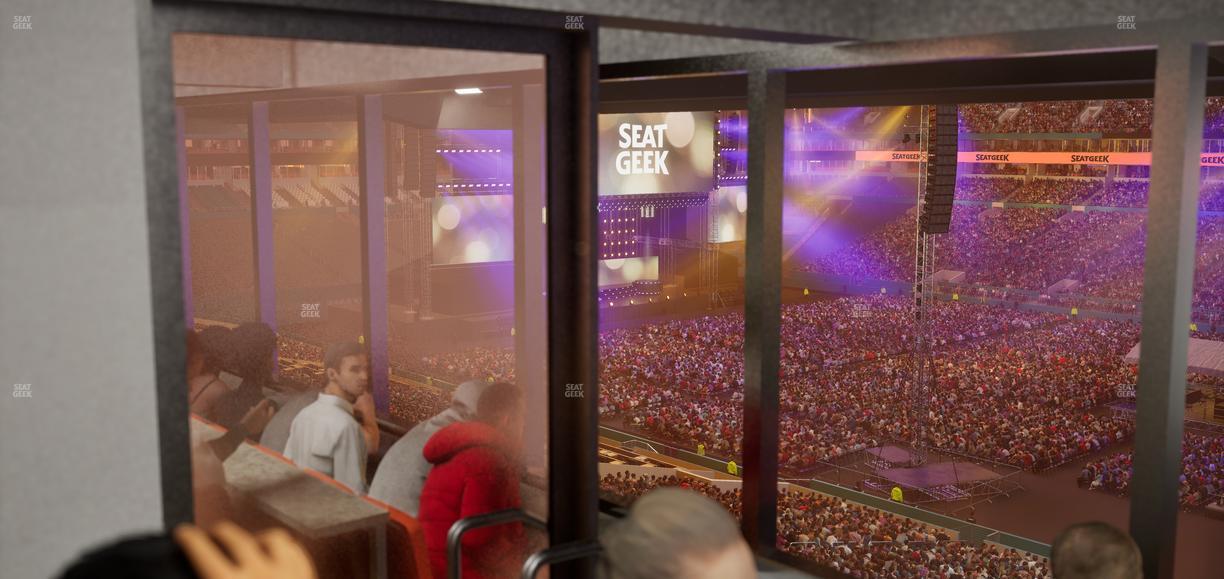 Hard Rock Stadium - Section Mezzanine Suite 41 B Seat View