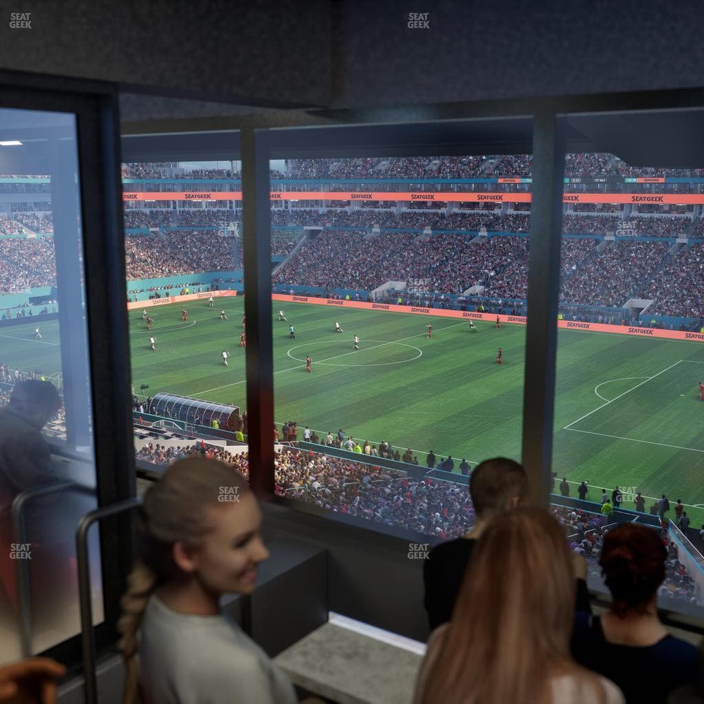 Hard Rock Stadium - Section Mezzanine Suite 41 B Seat View