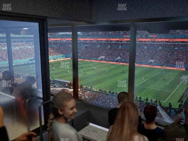 Hard Rock Stadium - Section Mezzanine Suite 41 B Seat View