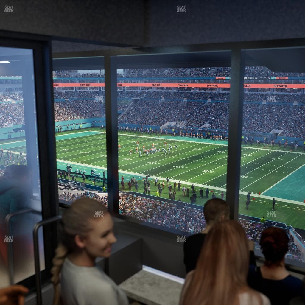 Hard Rock Stadium - Section Mezzanine Suite 41 B Seat View