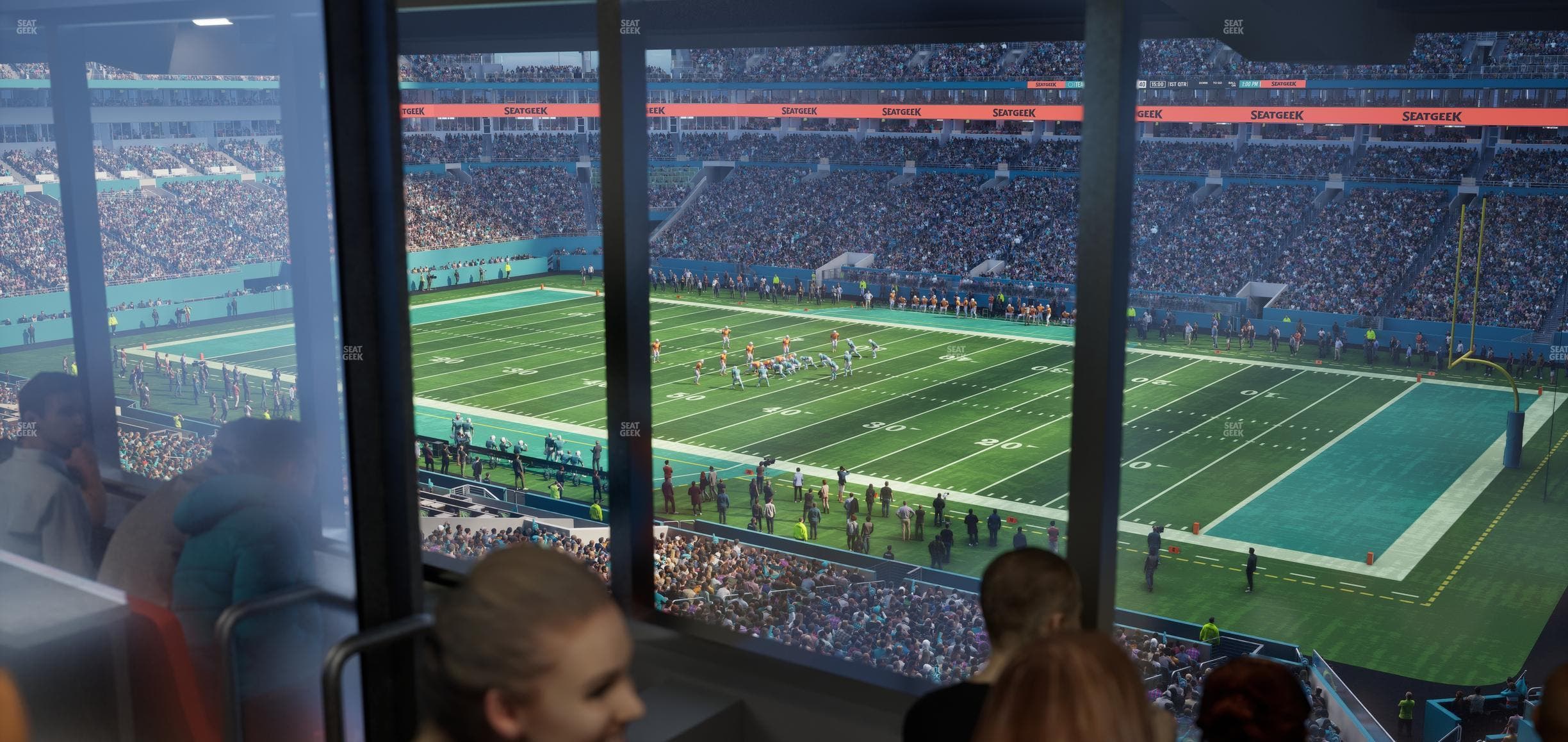 Hard Rock Stadium - Section Mezzanine Suite 41 B Seat View