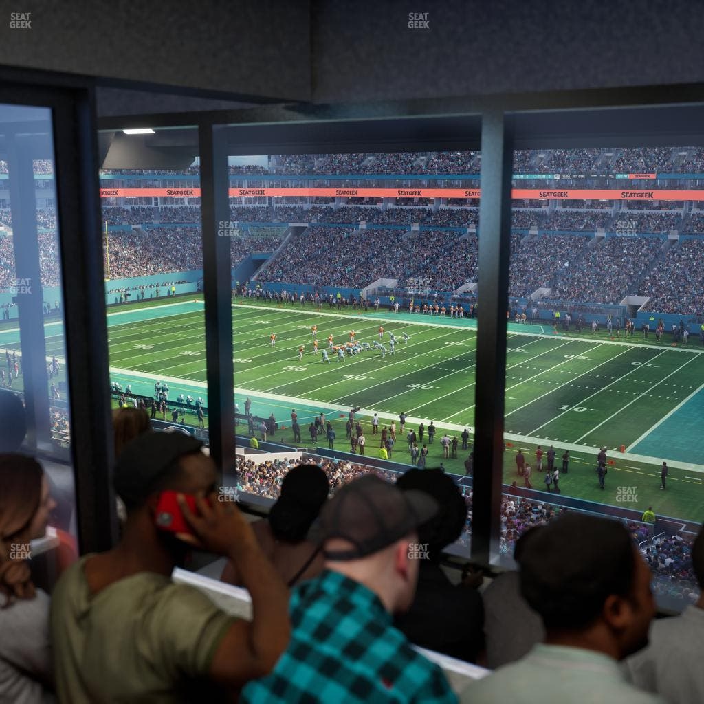 Hard Rock Stadium - Section Mezzanine Suite 42 A Seat View