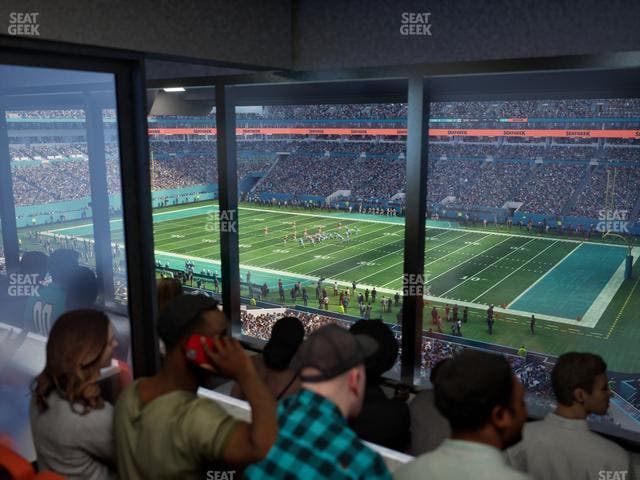 Hard Rock Stadium - Section Mezzanine Suite 42 A Seat View