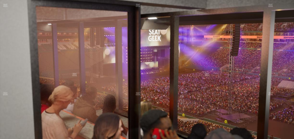 Hard Rock Stadium - Section Mezzanine Suite 42 A Seat View