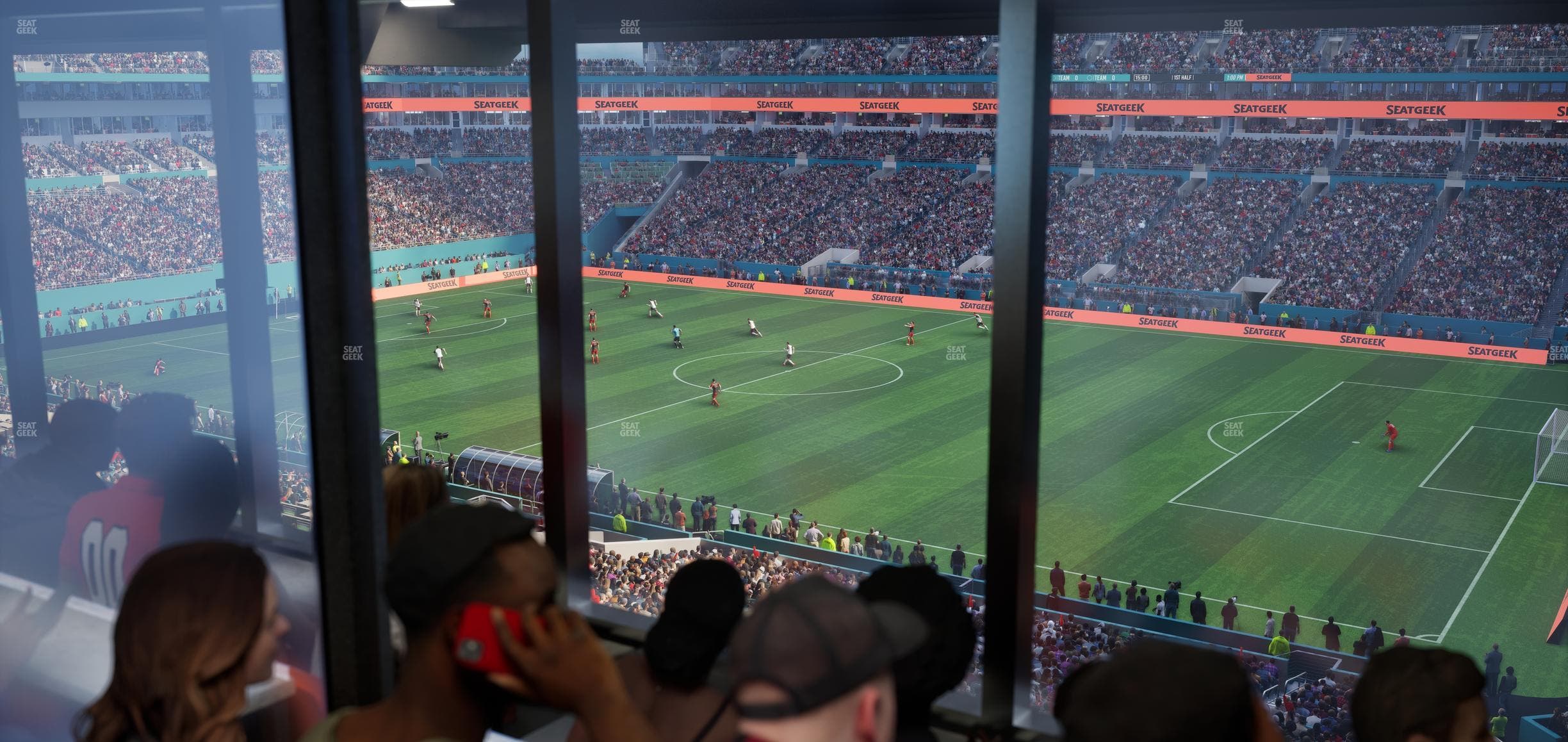 Hard Rock Stadium - Section Mezzanine Suite 42 A Seat View