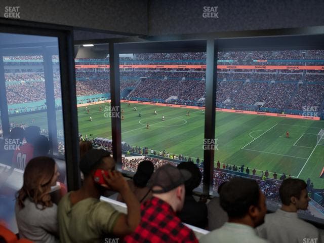 Hard Rock Stadium - Section Mezzanine Suite 42 A Seat View