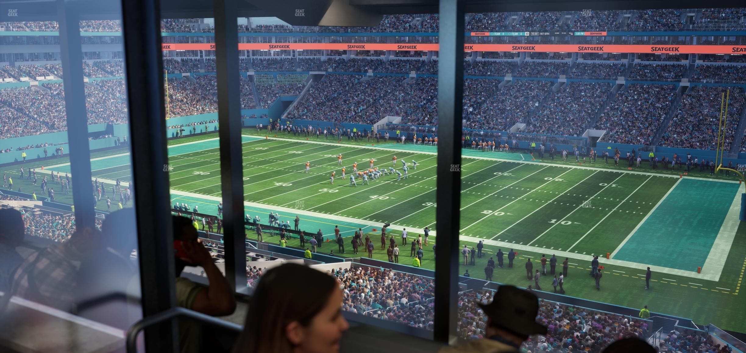 Hard Rock Stadium - Section Mezzanine Suite 42 B Seat View
