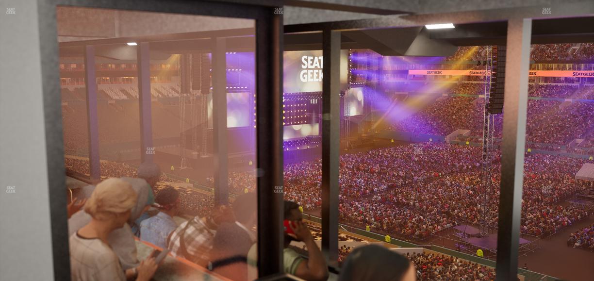 Hard Rock Stadium - Section Mezzanine Suite 42 B Seat View