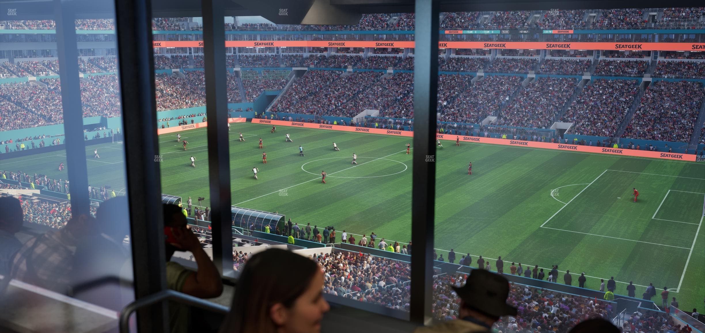 Hard Rock Stadium - Section Mezzanine Suite 42 B Seat View