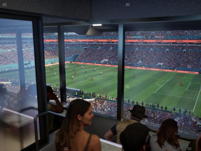 Hard Rock Stadium - Section Mezzanine Suite 42 B Seat View Hard Rock Stadium - Section Mezzanine Suite 42 B Seat View