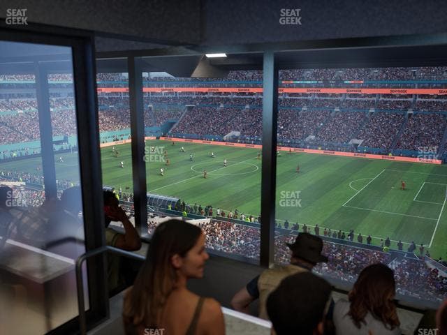 Hard Rock Stadium - Section Mezzanine Suite 42 B Seat View