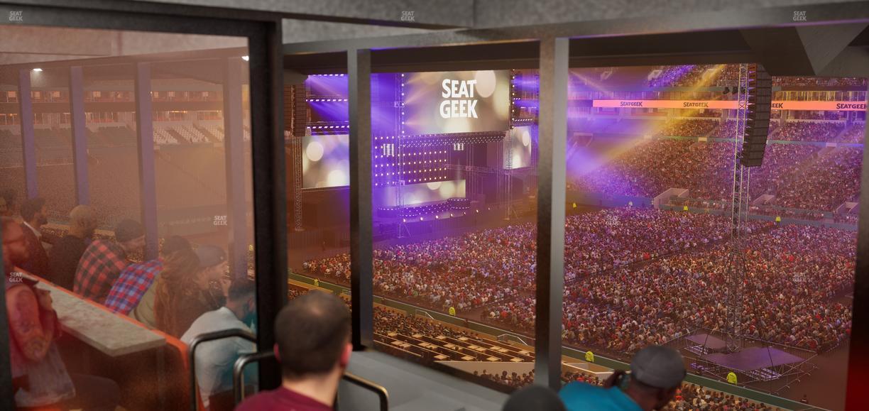 Hard Rock Stadium - Section Mezzanine Suite 42 C Seat View