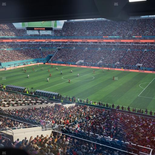 Hard Rock Stadium - Section Mezzanine Suite 42 C Seat View