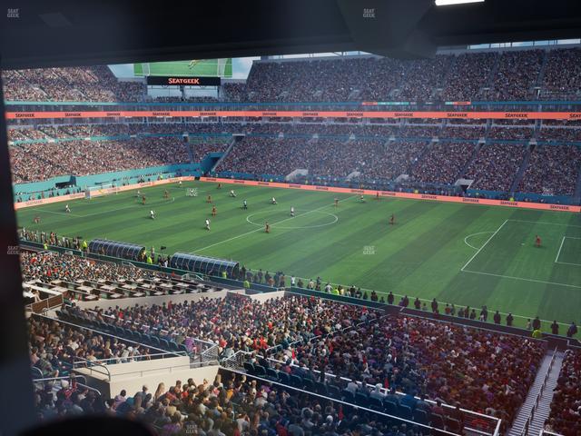 Hard Rock Stadium - Section Mezzanine Suite 42 C Seat View