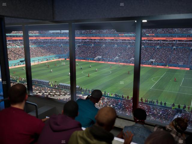 Hard Rock Stadium - Section Mezzanine Suite 42 C Seat View Hard Rock Stadium - Section Mezzanine Suite 42 C Seat View