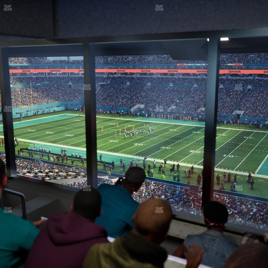 Hard Rock Stadium - Section Mezzanine Suite 42 C Seat View
