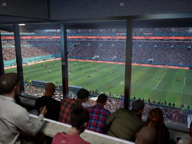 Hard Rock Stadium - Section Mezzanine Suite 43 A Seat View Hard Rock Stadium - Section Mezzanine Suite 43 A Seat View