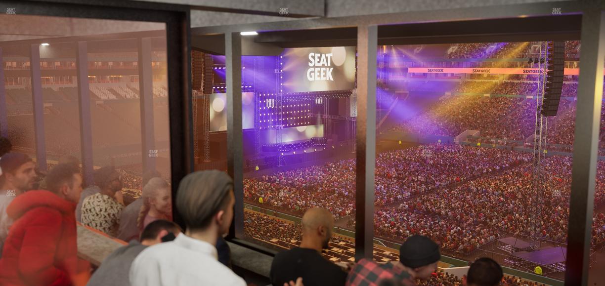 Hard Rock Stadium - Section Mezzanine Suite 43 A Seat View