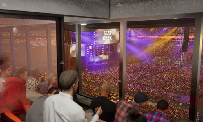 Hard Rock Stadium - Section Mezzanine Suite 43 A Seat View