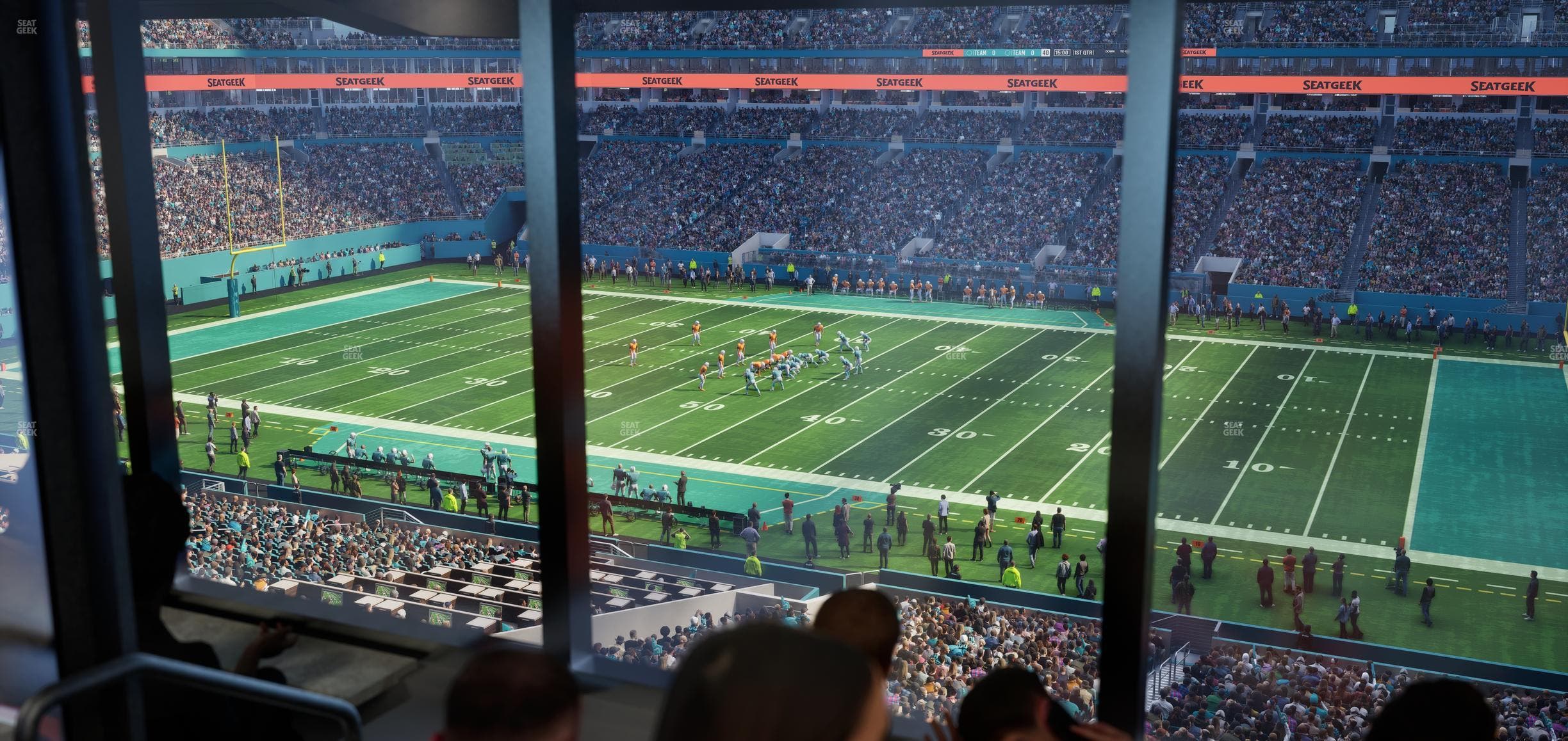 Hard Rock Stadium - Section Mezzanine Suite 43 B Seat View