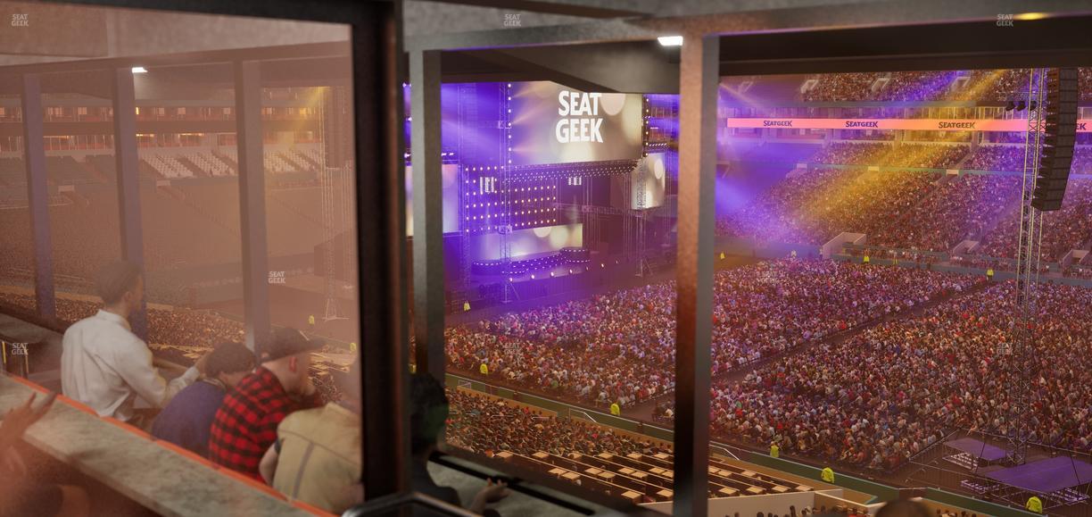 Hard Rock Stadium - Section Mezzanine Suite 43 B Seat View