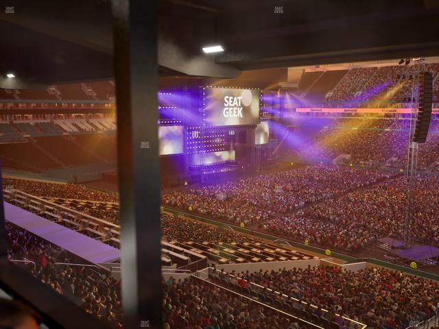 Hard Rock Stadium - Section Mezzanine Suite 43 B Seat View