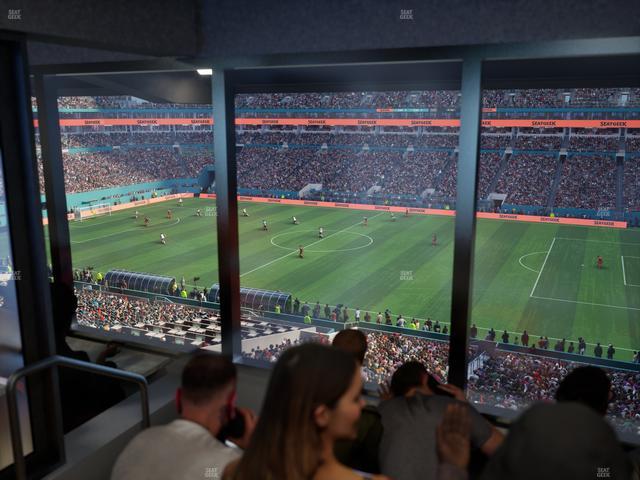 Hard Rock Stadium - Section Mezzanine Suite 43 B Seat View Hard Rock Stadium - Section Mezzanine Suite 43 B Seat View