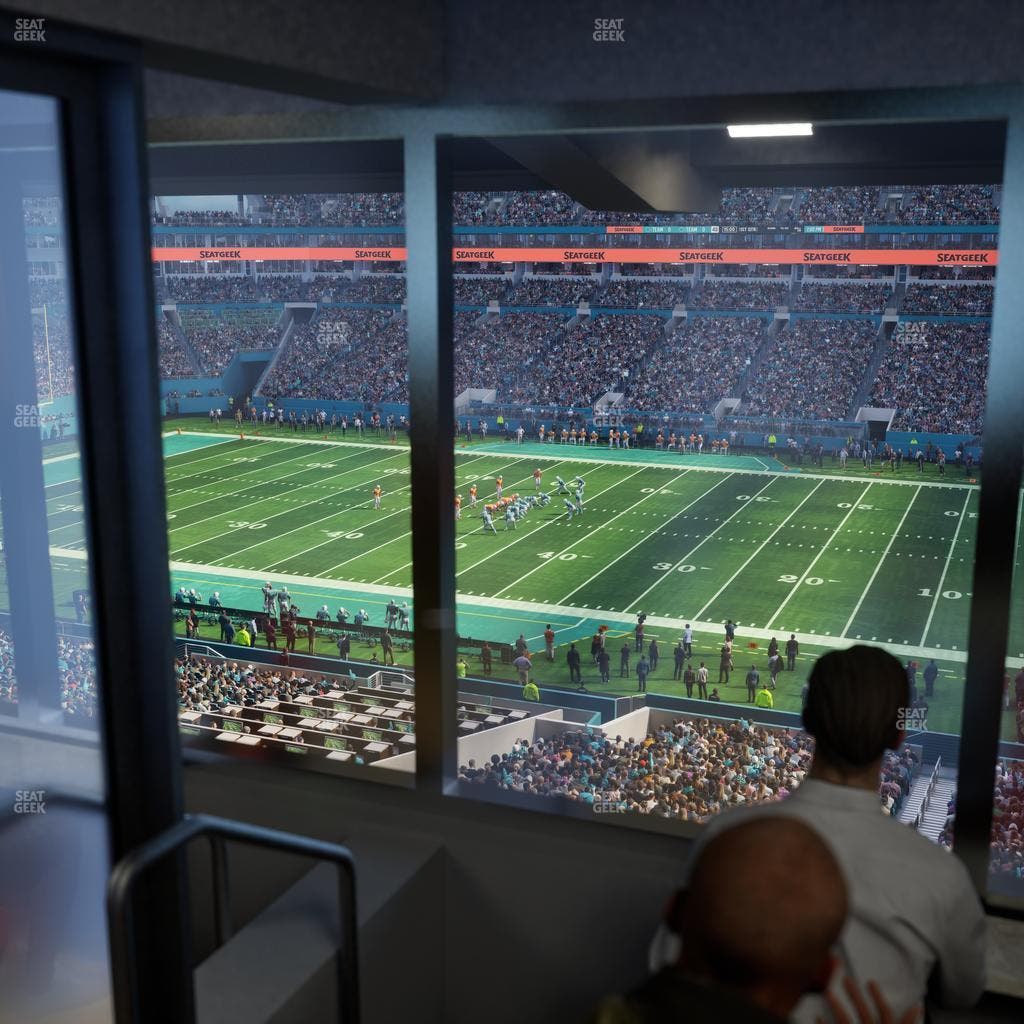 Hard Rock Stadium - Section Mezzanine Suite 43 C Seat View