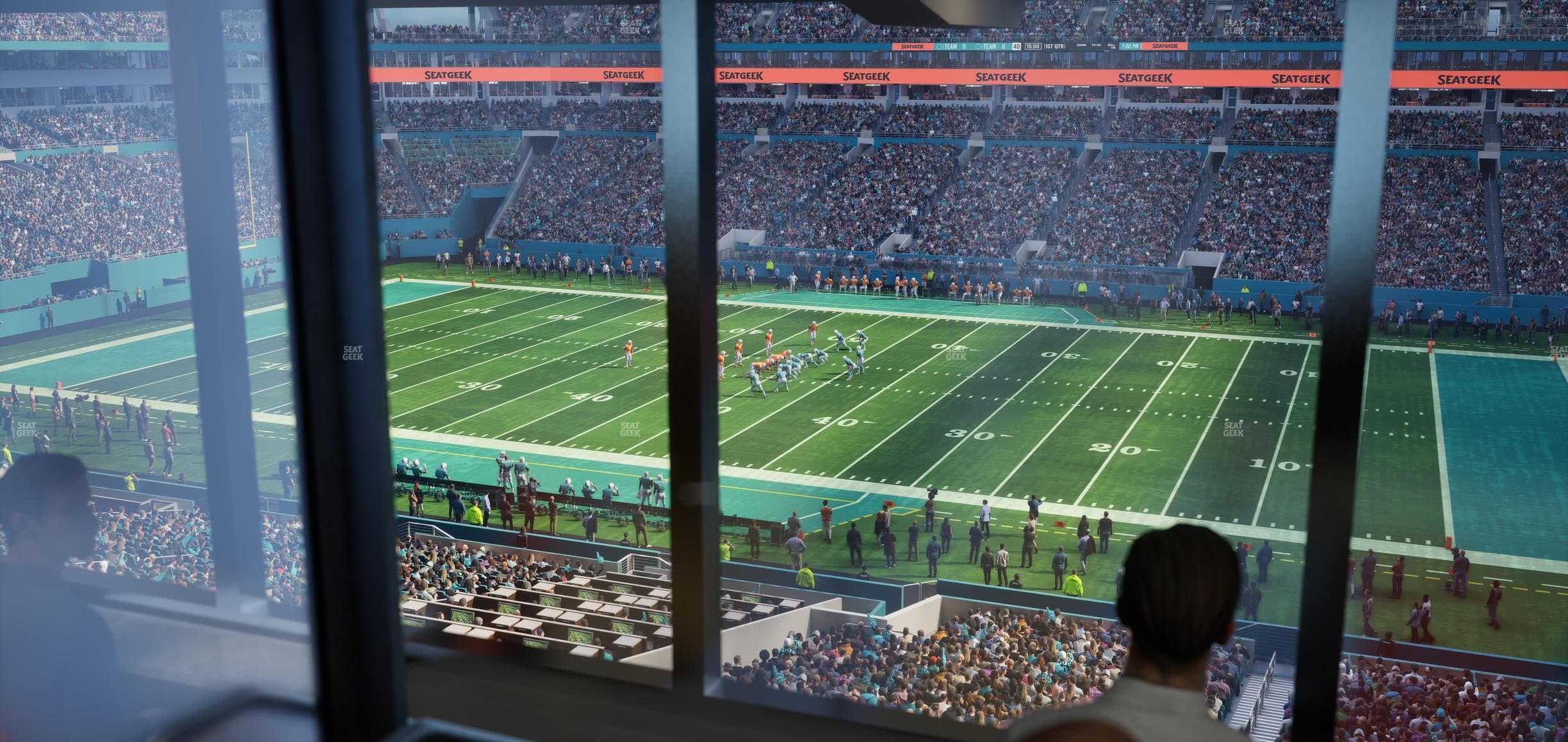 Hard Rock Stadium - Section Mezzanine Suite 43 C Seat View