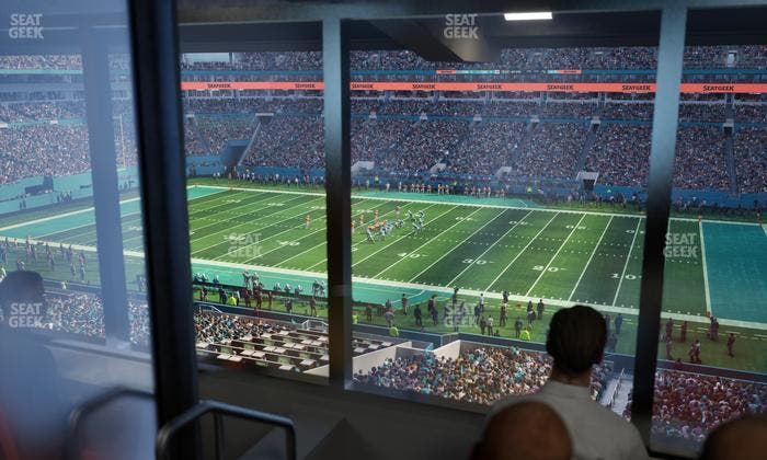 Hard Rock Stadium - Section Mezzanine Suite 43 C Seat View