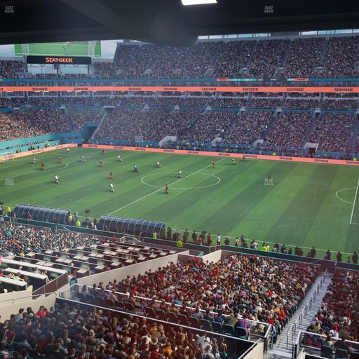 Hard Rock Stadium - Section Mezzanine Suite 43 C Seat View