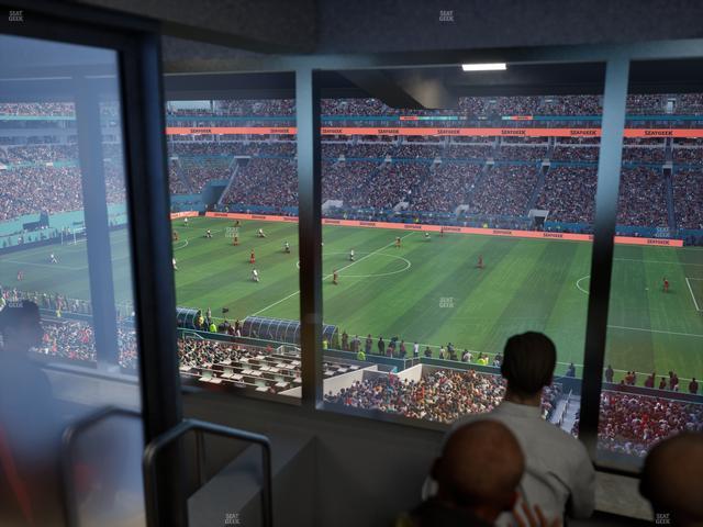 Hard Rock Stadium - Section Mezzanine Suite 43 C Seat View Hard Rock Stadium - Section Mezzanine Suite 43 C Seat View