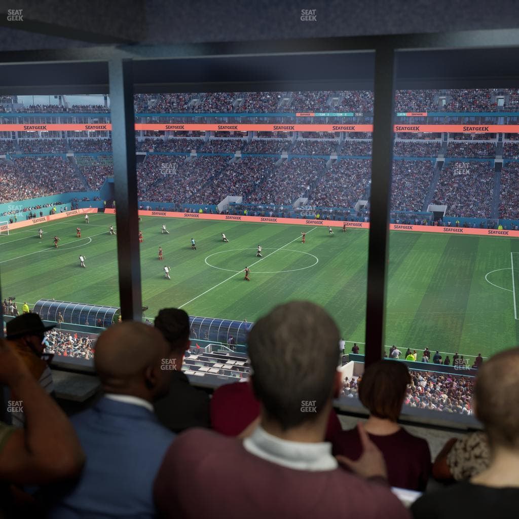 Hard Rock Stadium - Section Mezzanine Suite 44 A Seat View