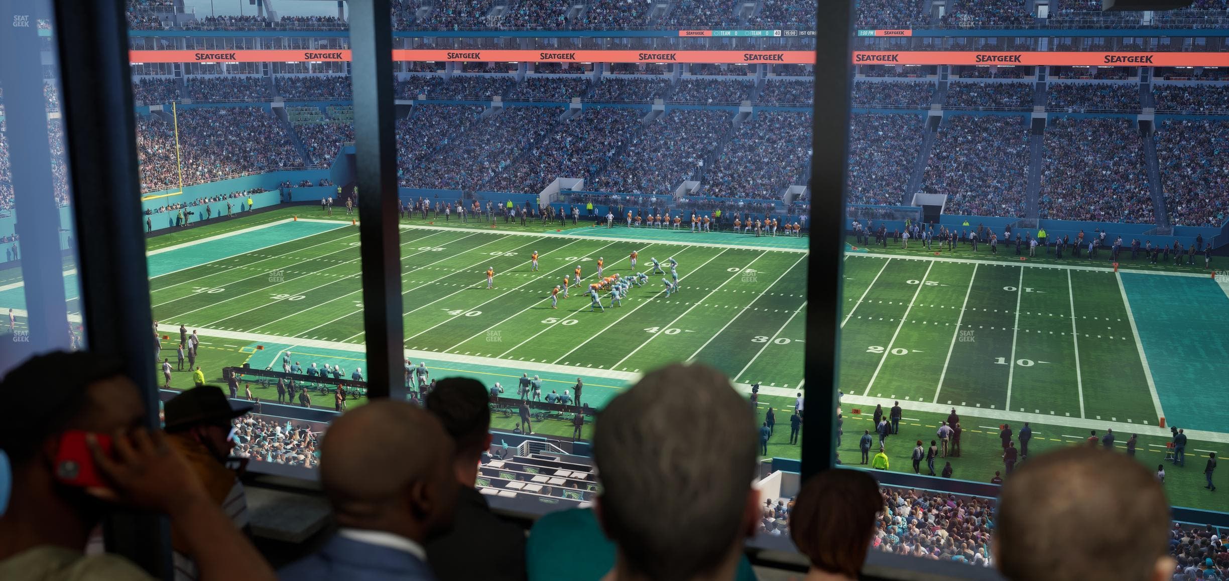 Hard Rock Stadium - Section Mezzanine Suite 44 A Seat View