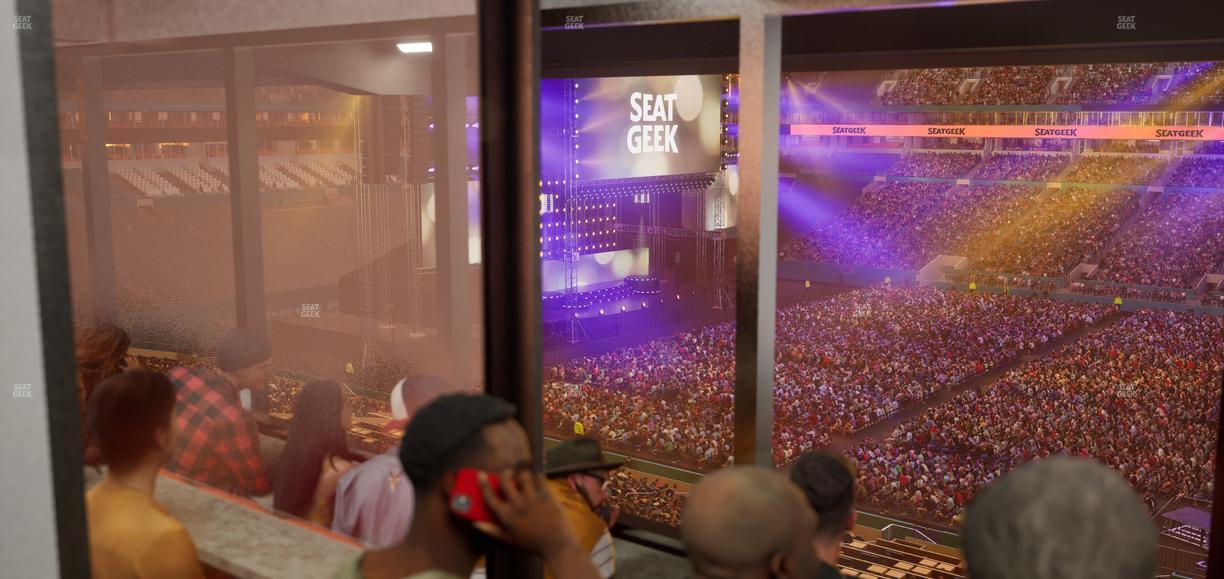 Hard Rock Stadium - Section Mezzanine Suite 44 A Seat View
