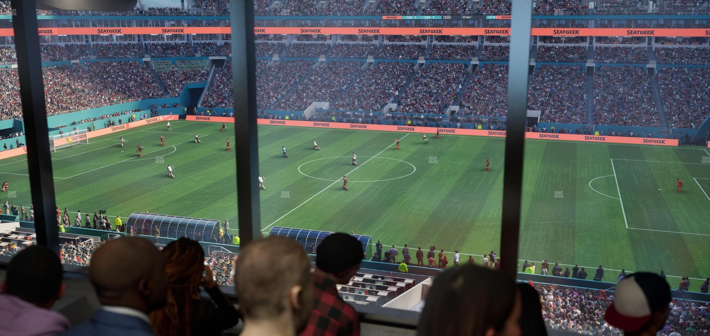 Hard Rock Stadium - Section Mezzanine Suite 44 B Seat View